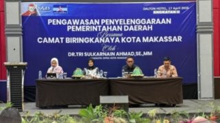 Anggota DPRD Kota Makassar, Tri Sulkarnain Ahmad, menggelar kegiatan Pengawasan Penyelenggaraan Pemerintahan Daerah Bersama Kecamatan Tamalanrea.